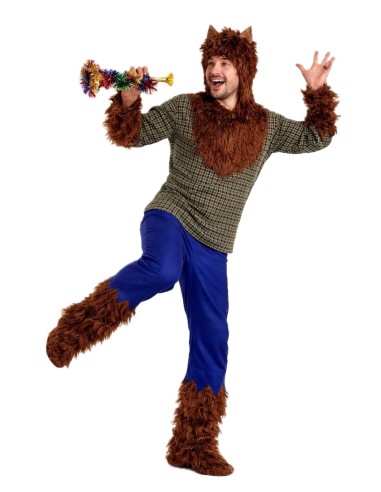 Costume Uomo Lupo Taglia L | Costumi per Adulti Il Re del Carnevale